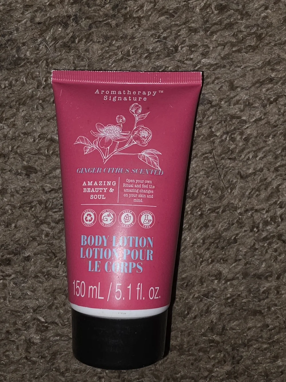 Aromatherapy Signature Ginger Citrus Body Lotion - 5.1fl Oz BNIB